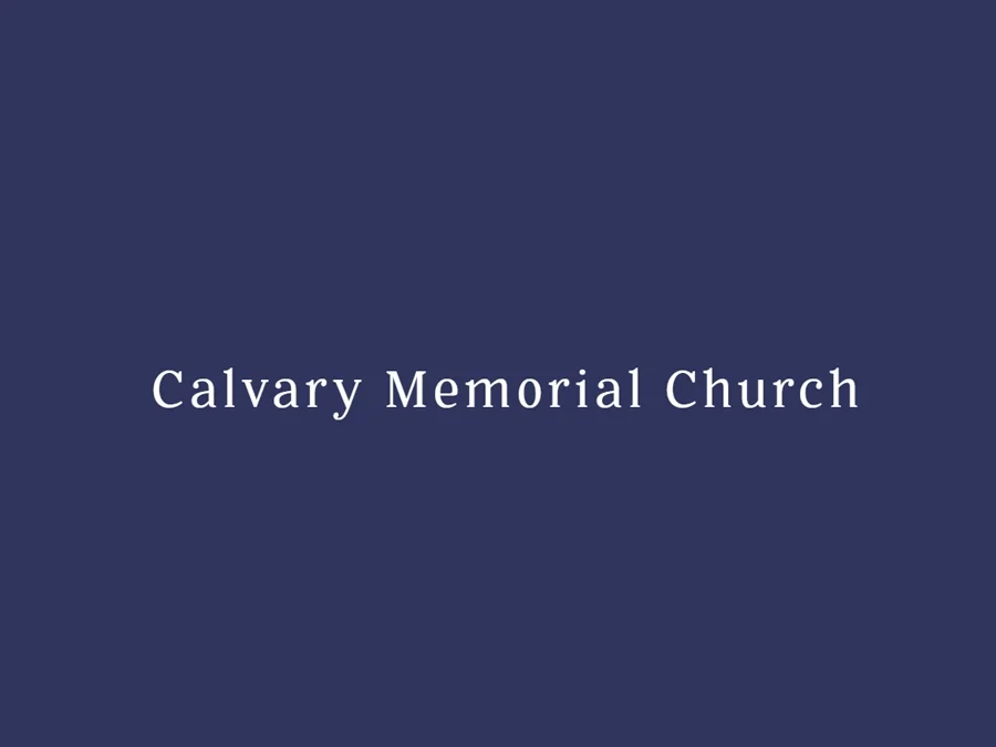 Calvary Memorial Church
