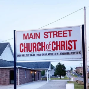 Main Street Church of Christ Logo