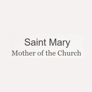 Saint Mary, Mother of the Church Logo