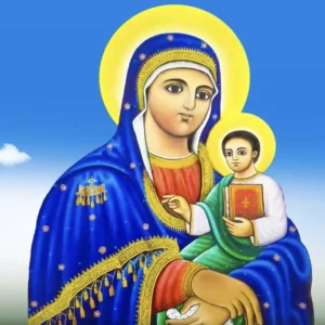 Debre Selam Kidist Mariam Church Logo