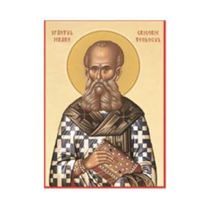 Saint Gregory the Theologian Romanian Orthodox Church Logo