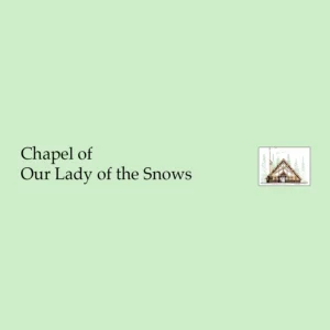 Chapel of Our Lady of the Snows Logo