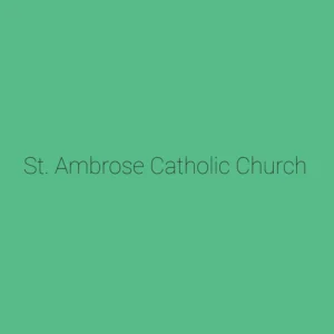 St. Ambrose Catholic Church Logo