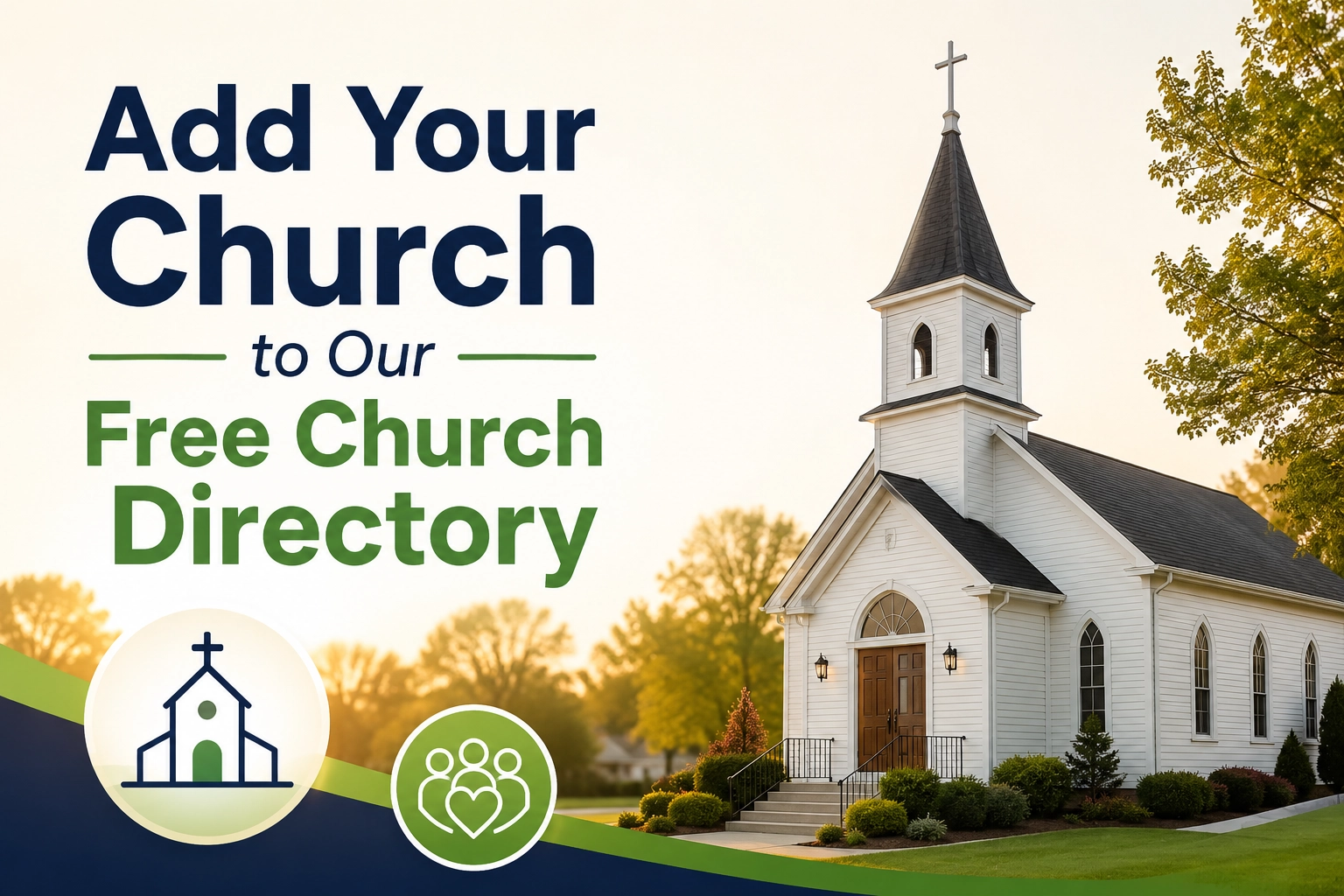 Add Your Church to Our Free Church Directory