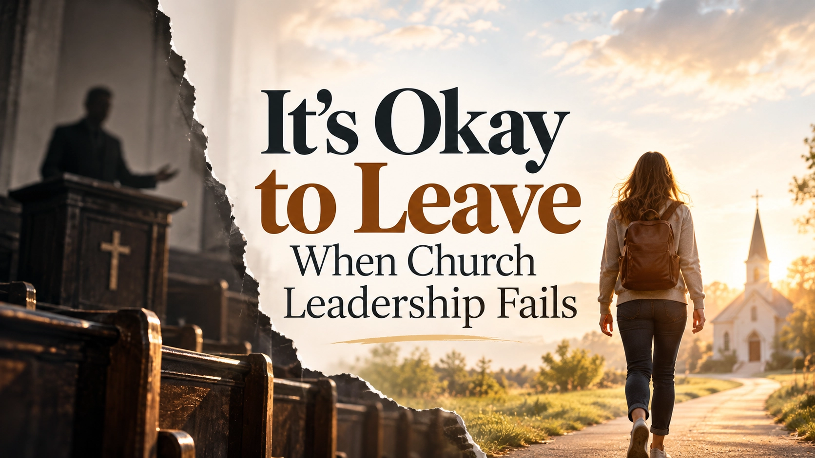 It's Okay to Leave When Church Leadership Fails
